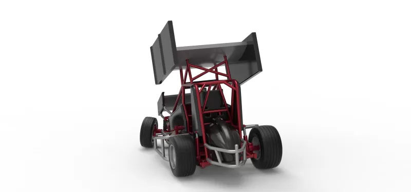 New Zealand Minisprint while turning Scale 1:25 - Model preview 14