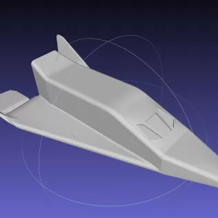 X-20 Dyna-Soar Spaceplane Rough Model