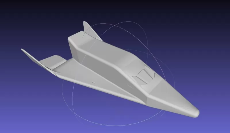 X-20 Dyna-Soar Spaceplane Rough Model - Model preview 5