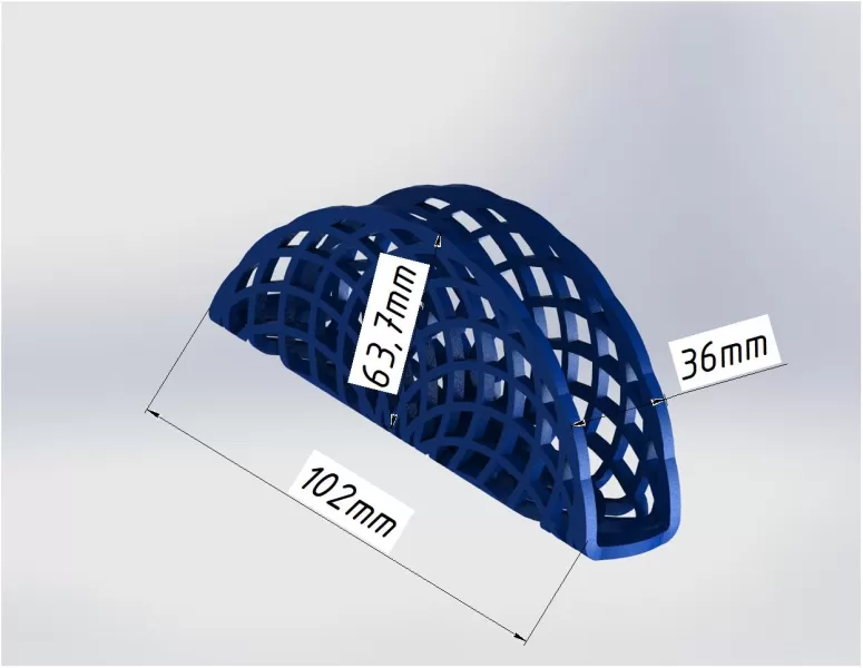 Napkin Organizer - Model preview 2