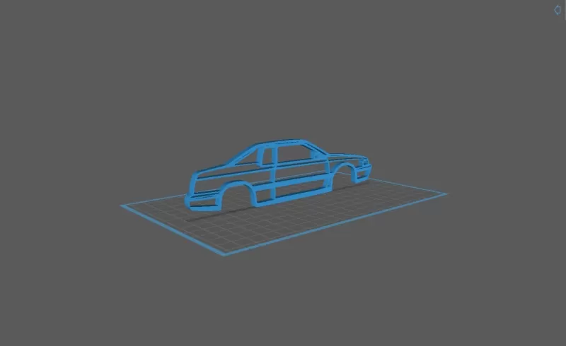 Cadillac - Eldorado 1993 Wall Art - Model preview 2