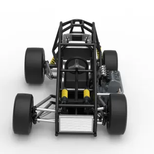 Three Quarter Midget Base Scale 1:25 - Model thumbnail 8