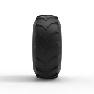 Front wheel from Mud dragster Version 4 Scale 1:25 - Model thumbnail 4