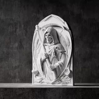 Grim Reaper Wall Panel #RoZ - Model thumbnail 5