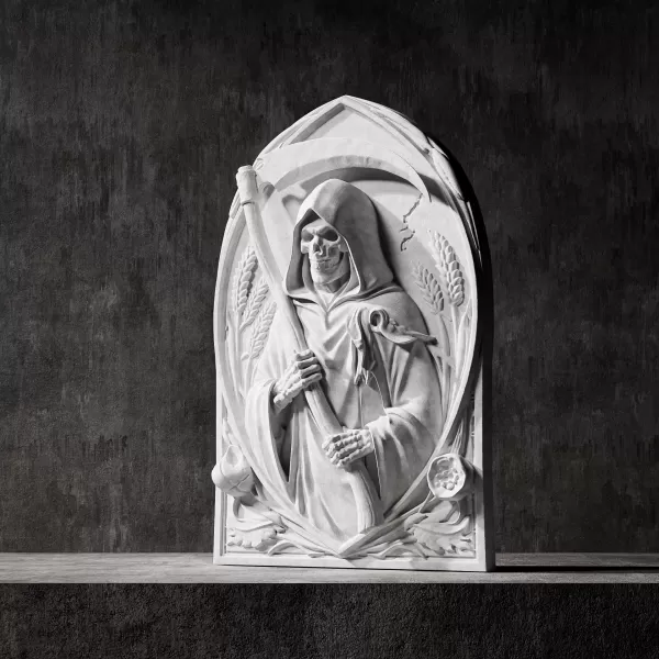 Grim Reaper Wall Panel #RoZ - Model preview 5