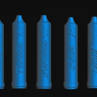 Coleccion de Velas de intención impresión 3D molde - Model thumbnail 11