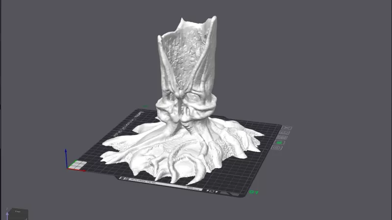 Haunted Skull Tree RoZ - Model preview 9