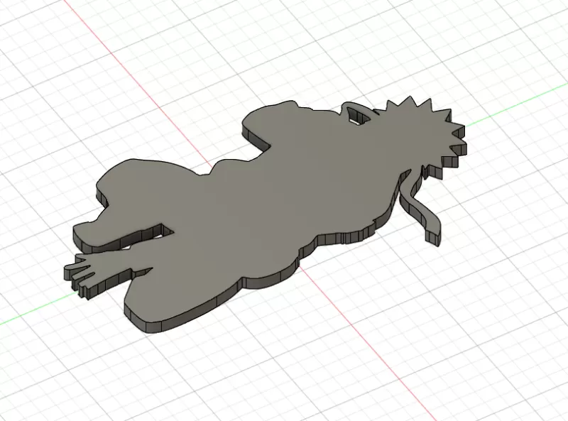 Silhouette de Naruto - Model preview 2