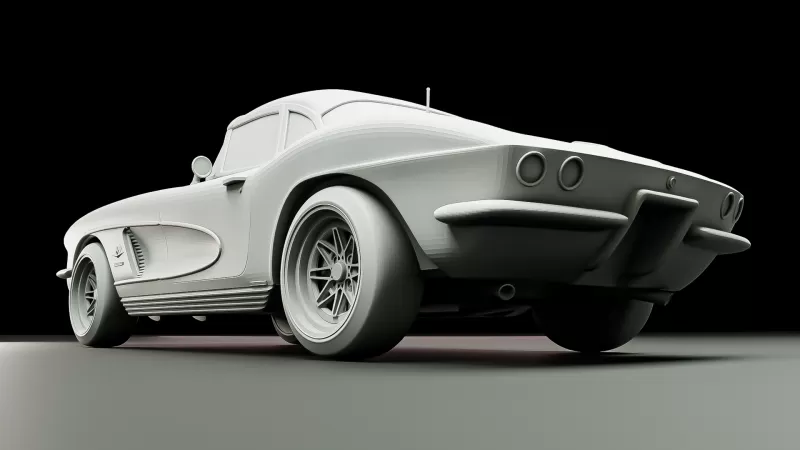 Chevrolet Corvette C1 #RoZ - Model preview 4