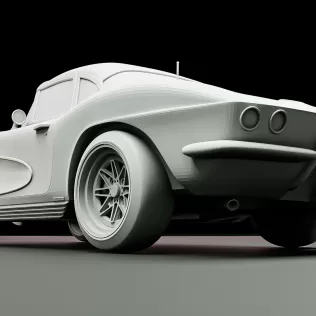 Chevrolet Corvette C1 #RoZ - Model thumbnail 4