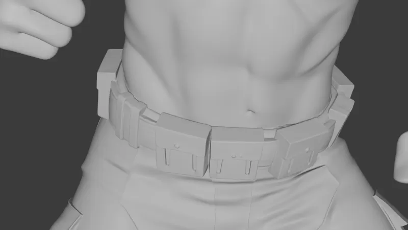 MORTAL KOMBAT 3 - JAX - Model preview 3