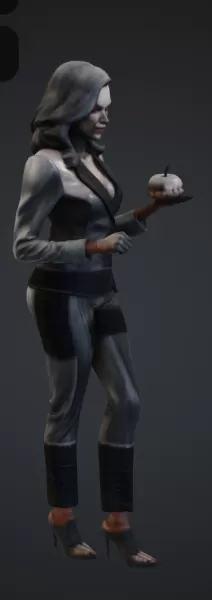 Frau mit dunklen haaren - Model preview 2
