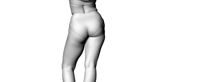 Honeymoon Lady - Model preview 1