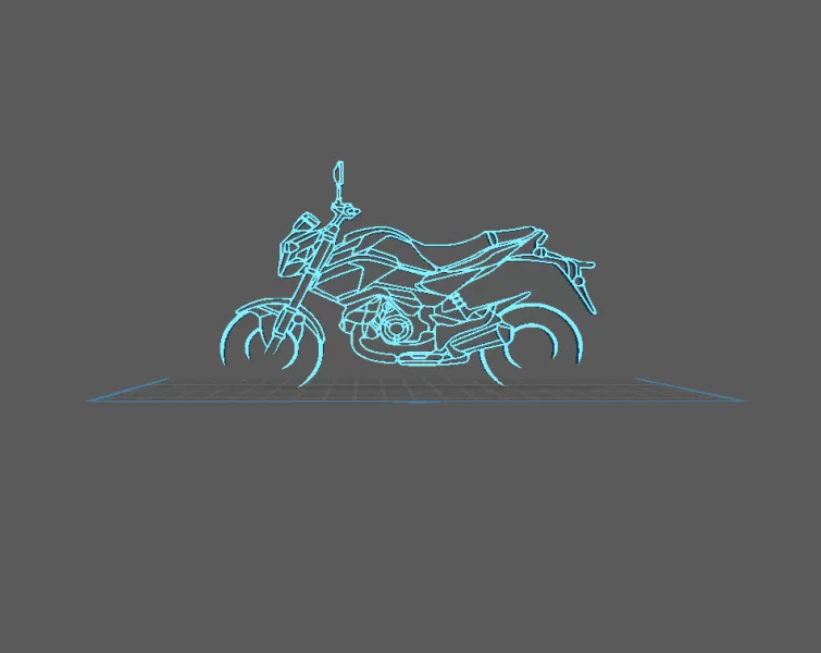 Honda - Grom Wall Art - Model preview 1