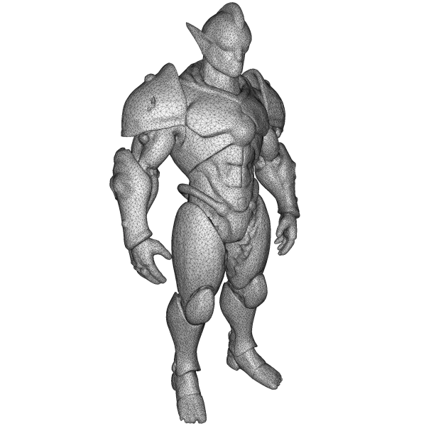 Emberforge Guardians — High-Poly Kitbash Character Pack (10 Mode - Model preview 17