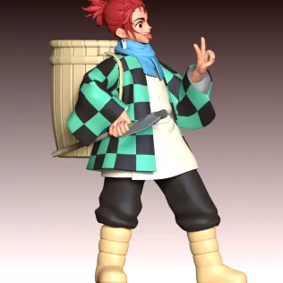 Tanjiro Kamado - Model thumbnail 4