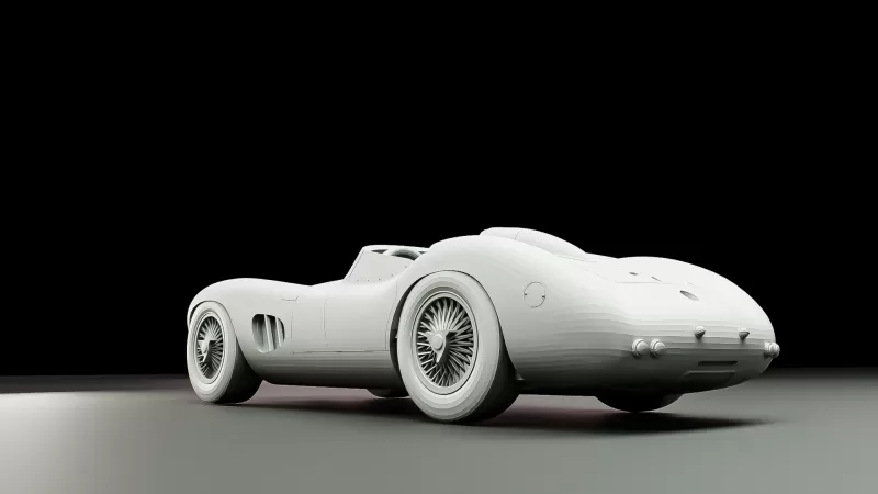 Aston Martin DBR - Model preview 4