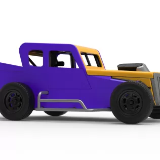 Dwarf car Version 2 Scale 1:25 - Model thumbnail 25