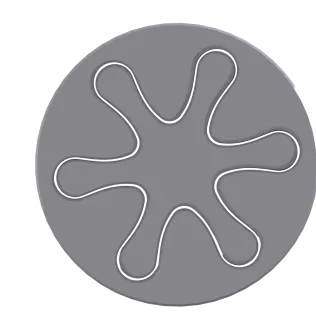 🌀 Spiral Hourglass (Fidget Toy): Impossible Passthrough - Model thumbnail 4