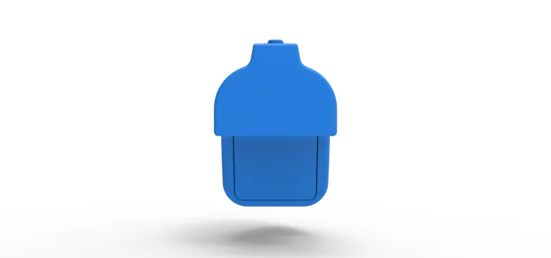 Tail tank of Silver Crown Car Scale 1:25 - Model preview 5