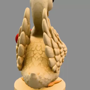 Swan with Heart – STL File | Digital Download - Model thumbnail 5