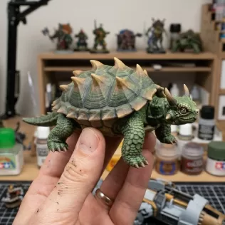Dragon turtle - Model thumbnail 2