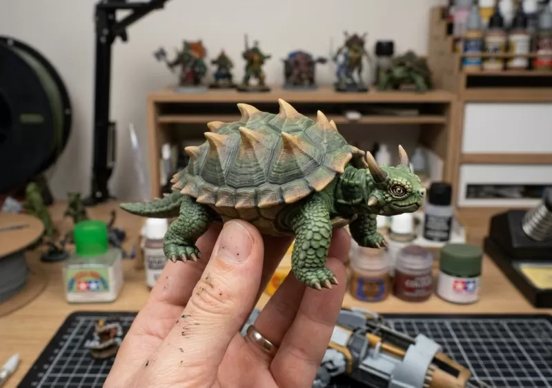 Dragon turtle - Model preview 2