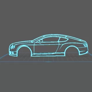 Bentley - Continental Wall Art