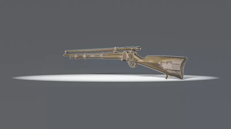 Model 1859 Percussion Berdan Rifle #RoZ - Model preview 4