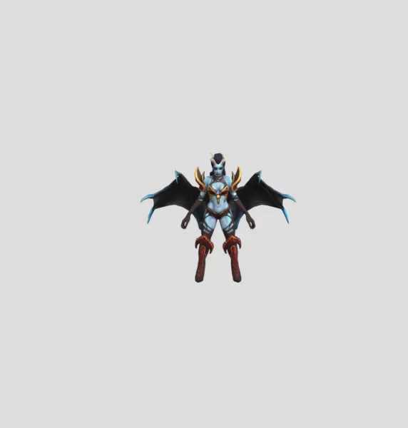 Queen of pain - Model preview 1