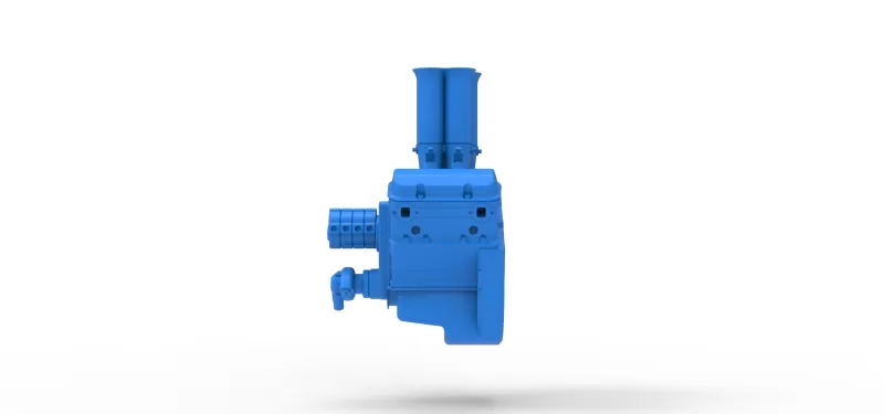 Engine V4 Scale 1:25 - Model preview 8