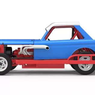 New Zealand Vintage Stock car Scale 1:25 - Model thumbnail 9