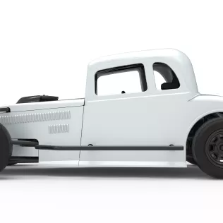 Canadian vintage modified stock car Scale 1:25 - Model thumbnail 9