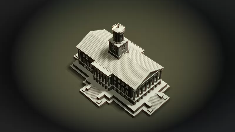 Tennessee State Capitol #RoZ - Model preview 6