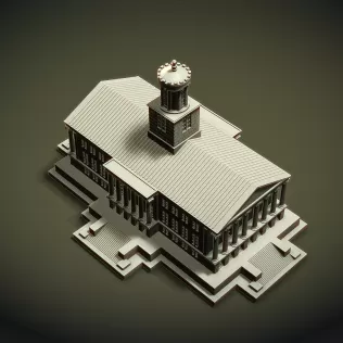 Tennessee State Capitol #RoZ - Model thumbnail 6