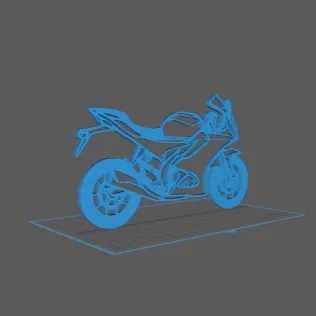 Yamaha - YZF 125 Wall Art - Model thumbnail 1