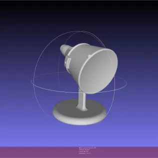 Gemini Capsule Printable Board Game Scale Space Race Micro Minia - Model thumbnail 1