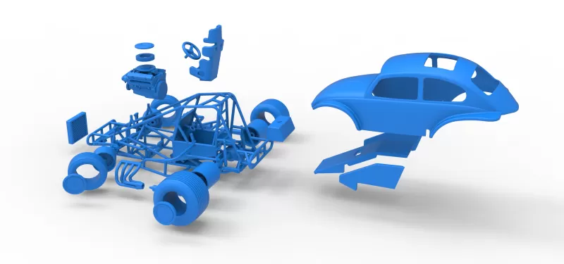 Super rod Version 3 while turning Scale 1:25 - Model preview 29