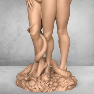 Adam And Eve Statue - Model thumbnail 3