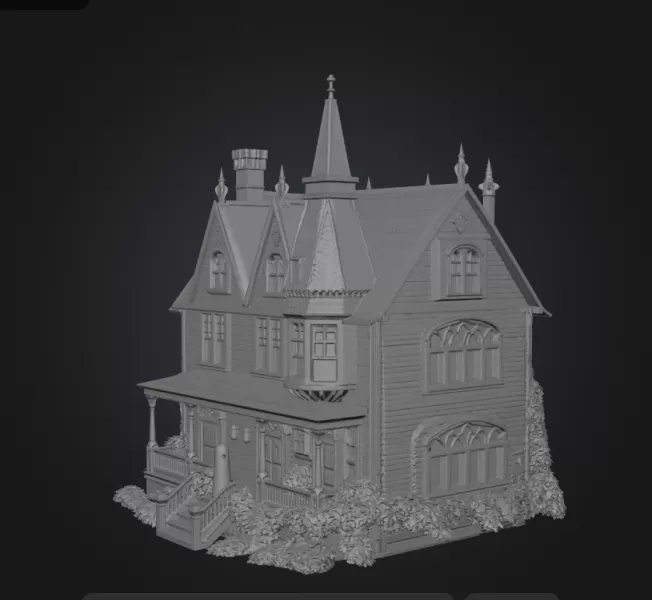haunted house - Model preview 2