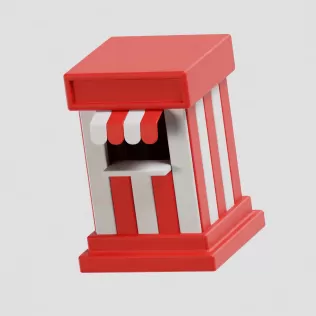 Ticket Booth - Model thumbnail 4