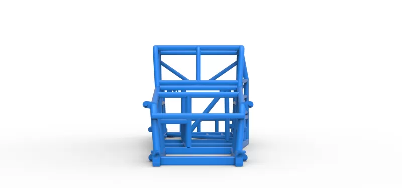 Frame of Dwarf car Version 2 Scale 1:25 - Model preview 5