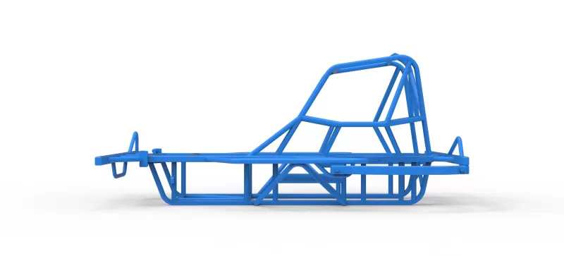 Frame of BriSCA Micro Formula 2 Stock Car Scale 1:16 - Model preview 7