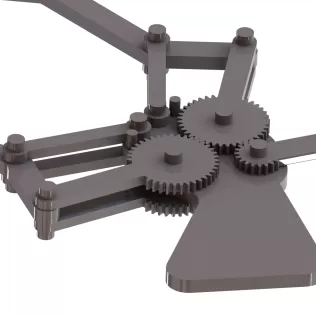 Mechanical gripper - Model thumbnail 5