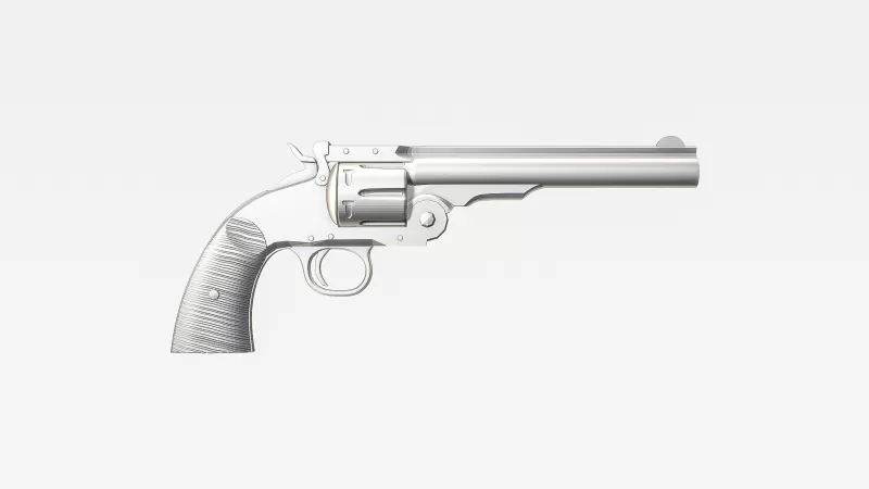 Schofield Revolver #RoZ - Model preview 2