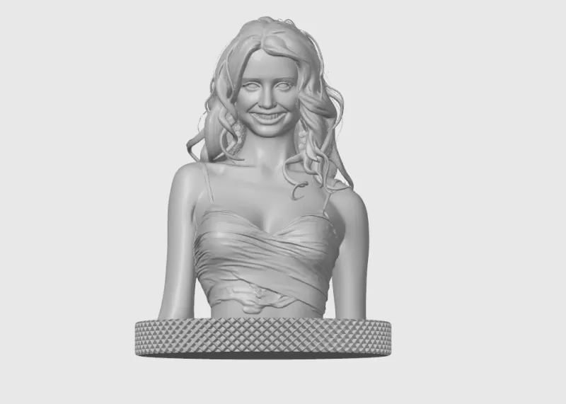 Alice Greczyn 3D Bust Print - Model preview 3