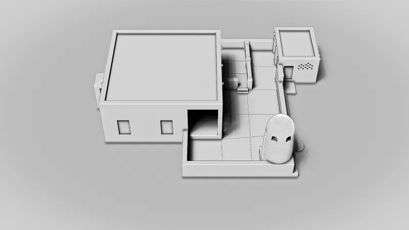 Al Za'abi Mosque #RoZ - Model preview 5