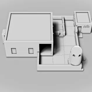 Al Za'abi Mosque #RoZ - Model thumbnail 5