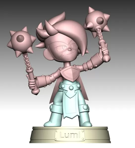 Lumi - Brawl Stars - Model preview 11