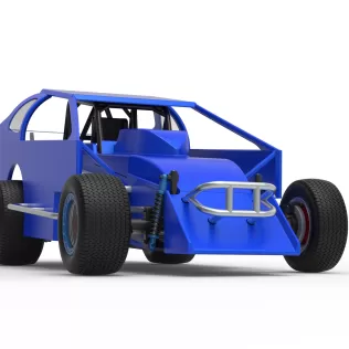 Northeast Dirt Modified stock car Version 2 Scale 1:25 - Model thumbnail 27